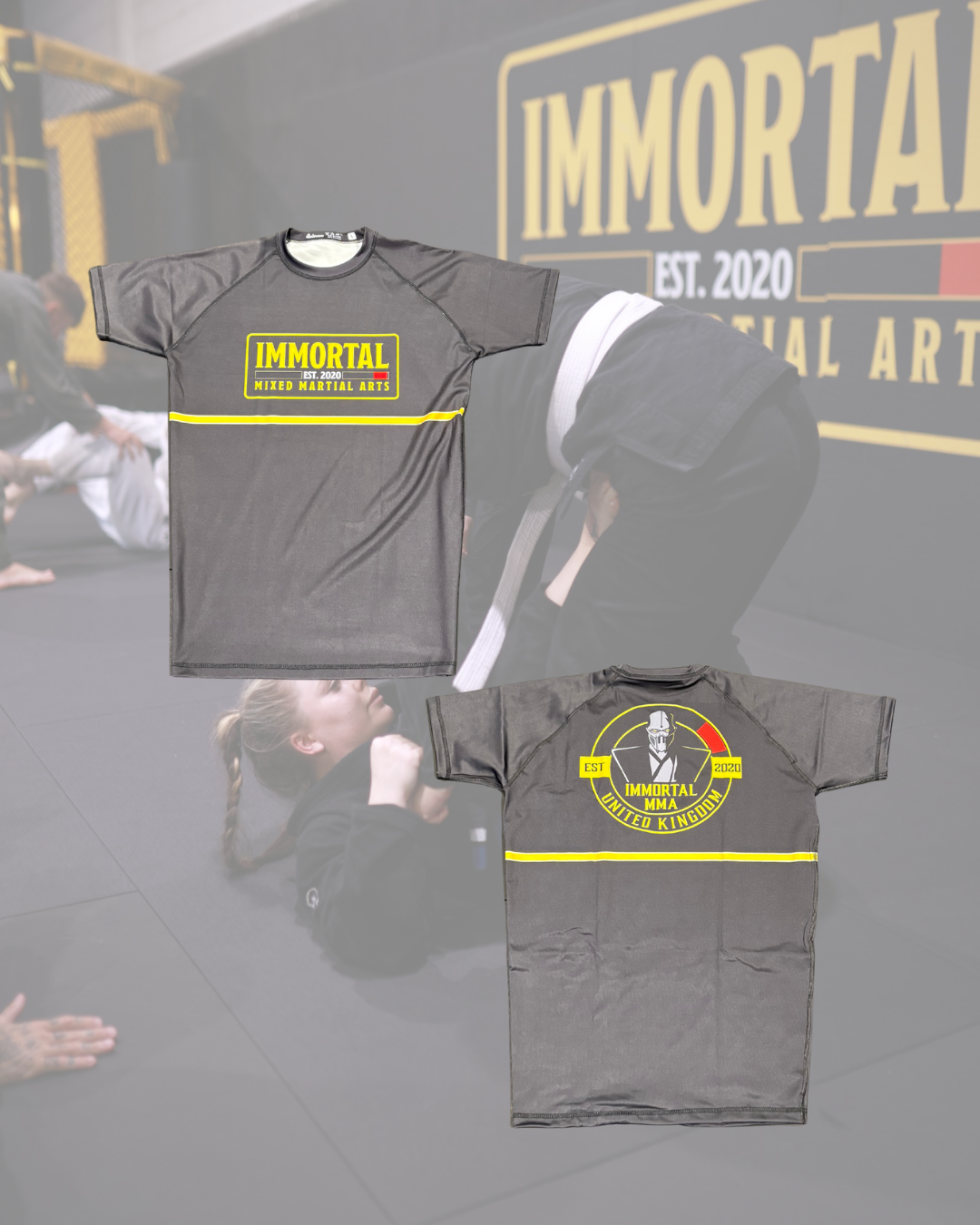 Immortal MMA - Academy Rash Guards